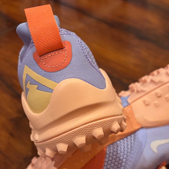 Nike Running Horse Trail Athletic Shoes - Orange, Pale Pink, and Purple - Picture 4 of 4